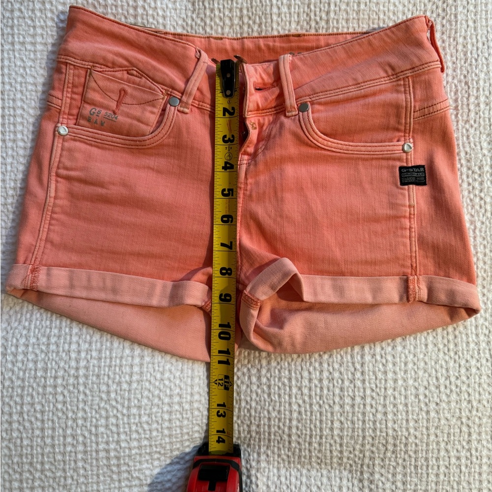 G Star Raw micro shorts size 25.